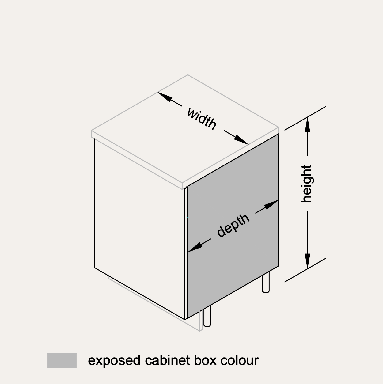 Base - Recycle Pull-Out + 1 Internal Pull-Out