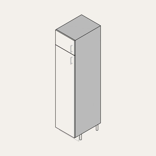Tall - Broom (Left Hinge)