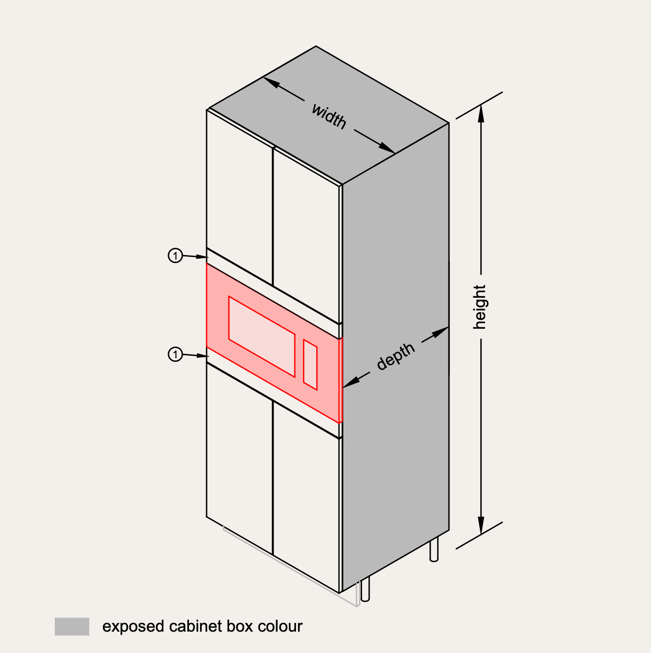 Tall - Built-In Microwave