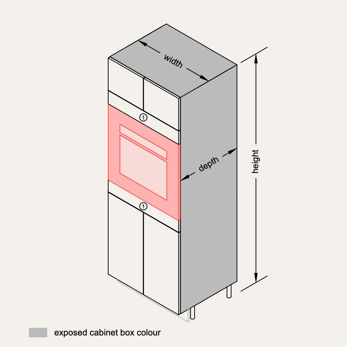 Tall - Oven