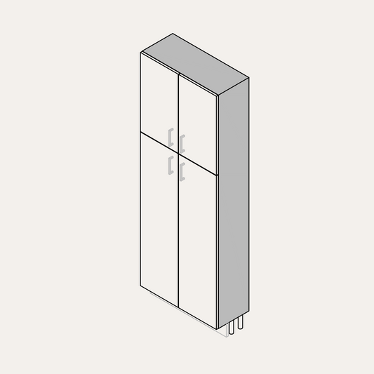 Tall - Reduced Depth (2 Doors Wide)