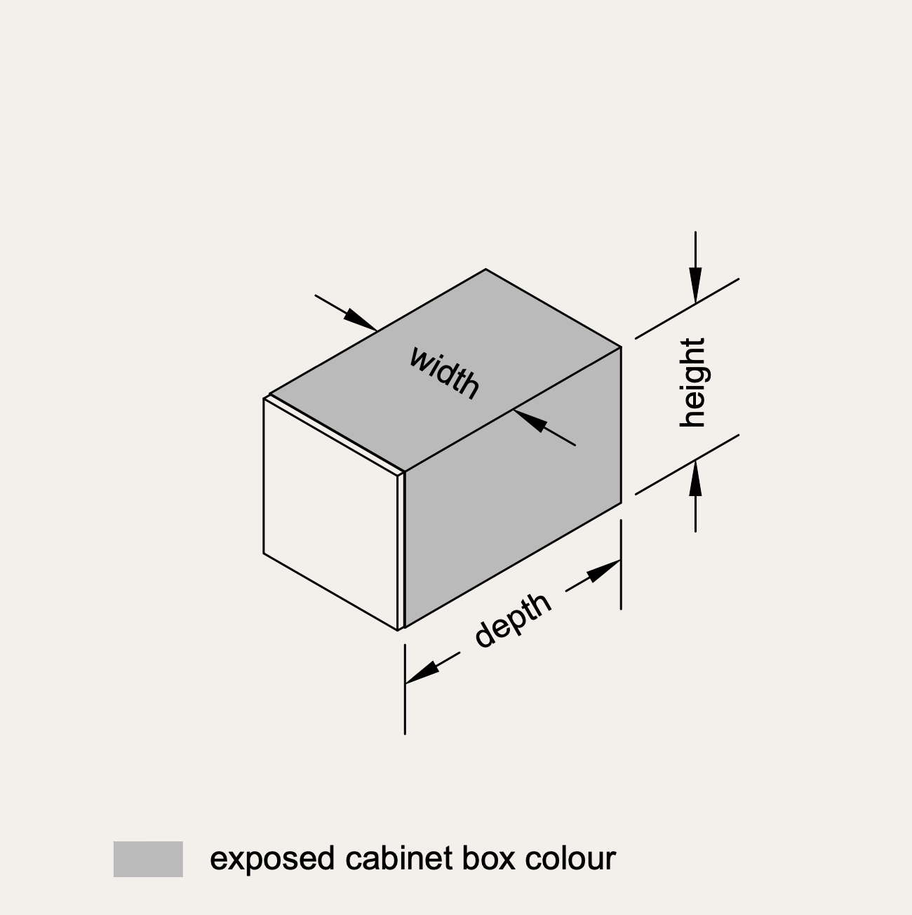 Wall - Deep (Right Hinge)