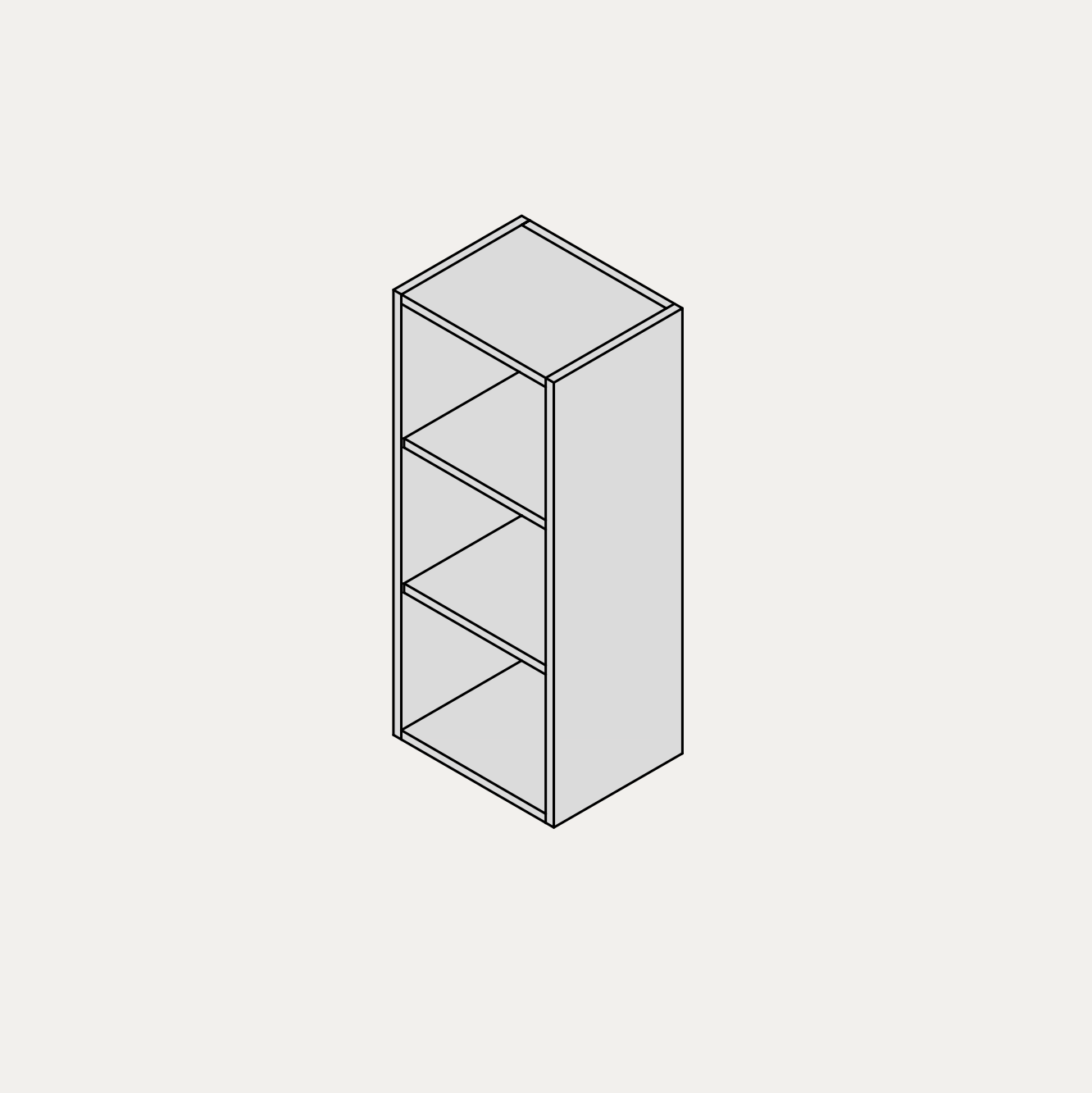 Wall - Open Shelf