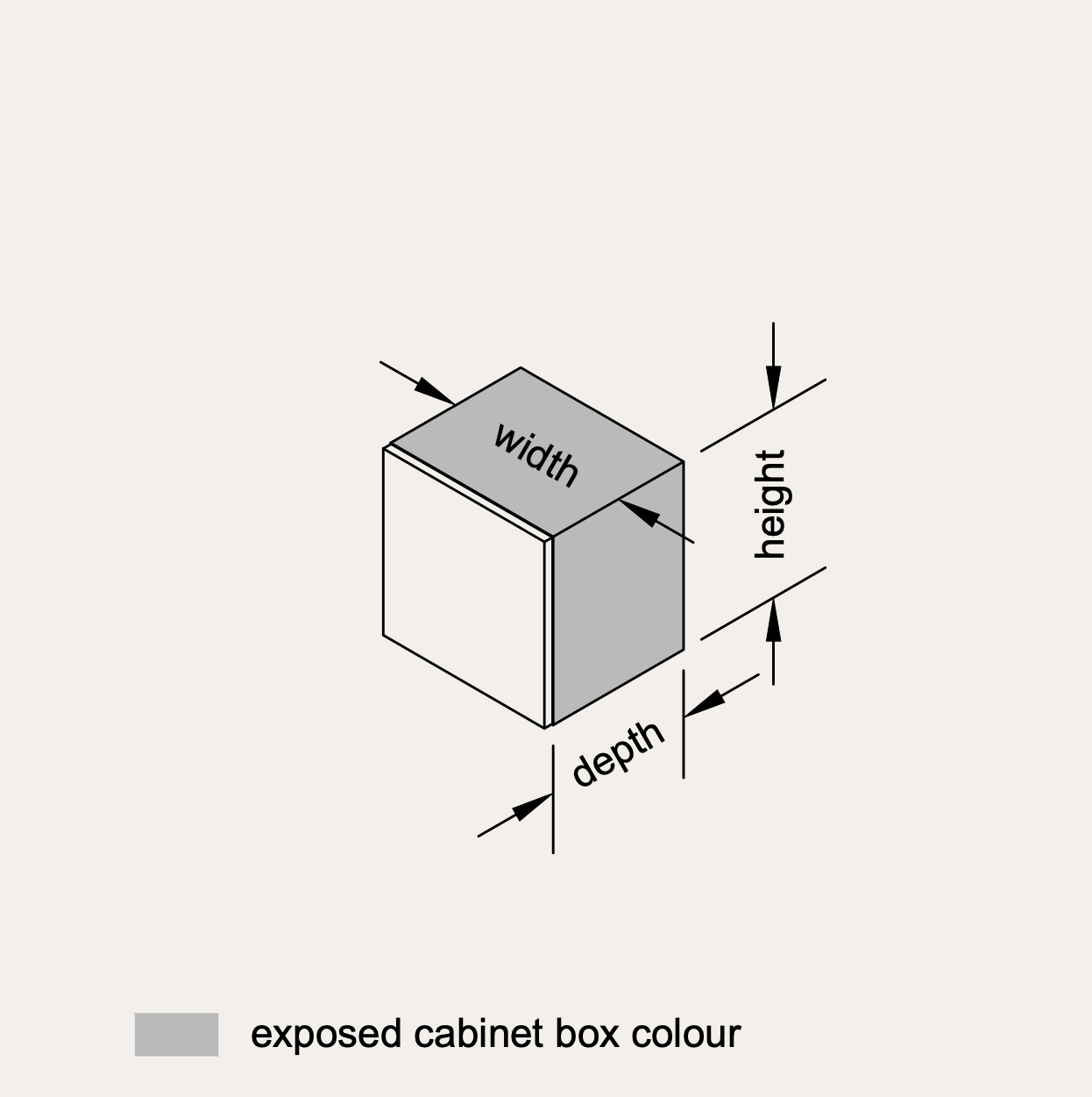 Wall - Short Standard (Right Hinge)