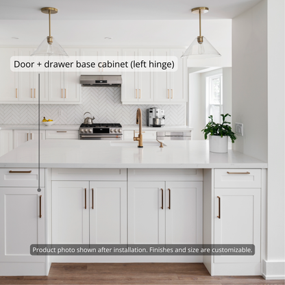 Base - Door (Left Hinge) + 1 Drawer