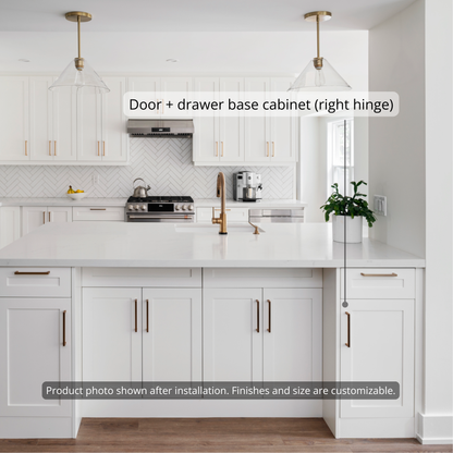 Base - Door (Right Hinge) + 1 Drawer