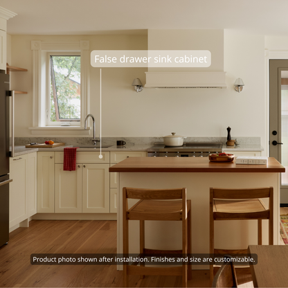 Base - Sink + False Drawer