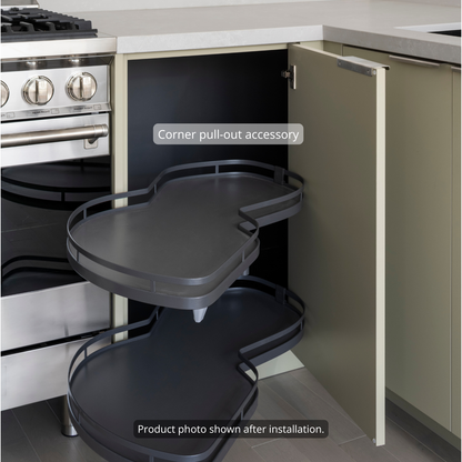 Base - Blind (Right Hinge) + Pull-out