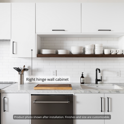 Wall - Tall Standard (Right Hinge)