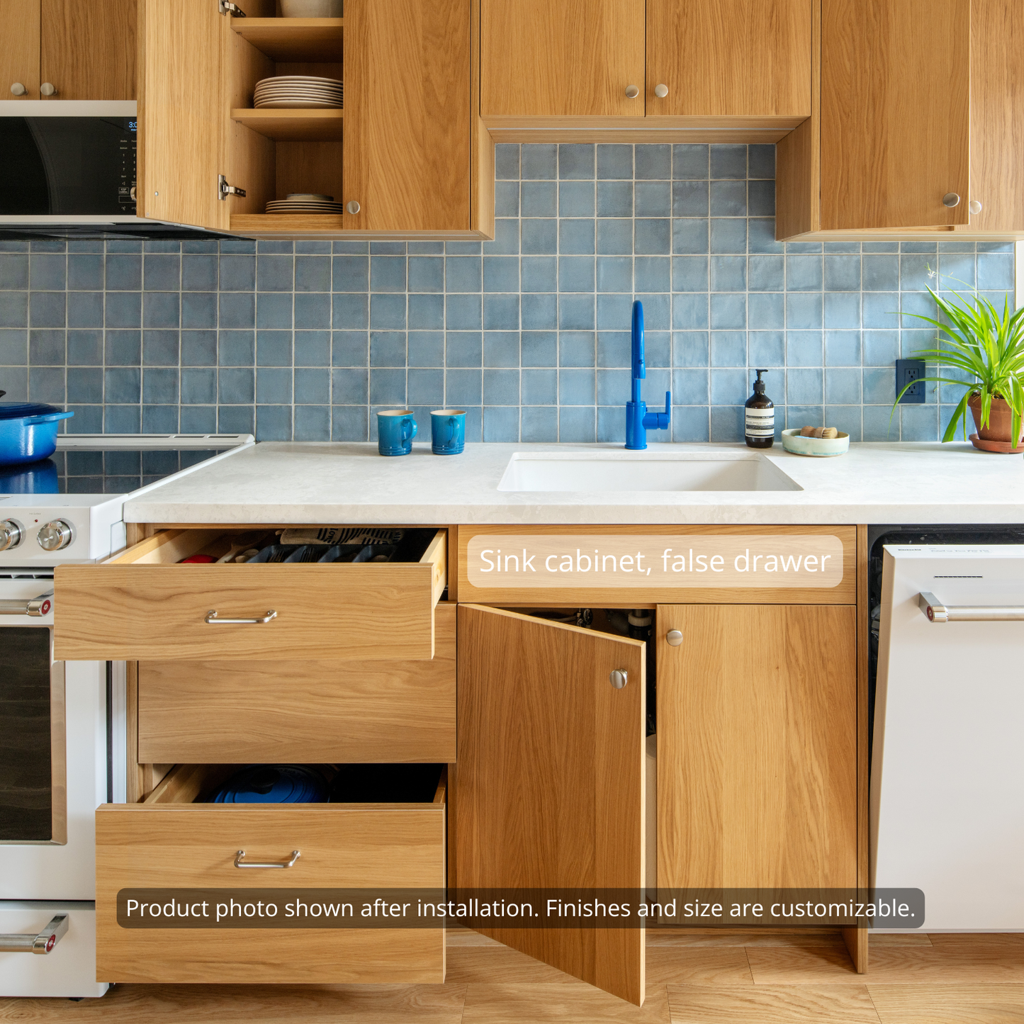 Base - Sink + False Drawer