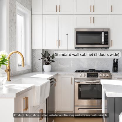 Wall - Tall Standard (2 Doors Wide)