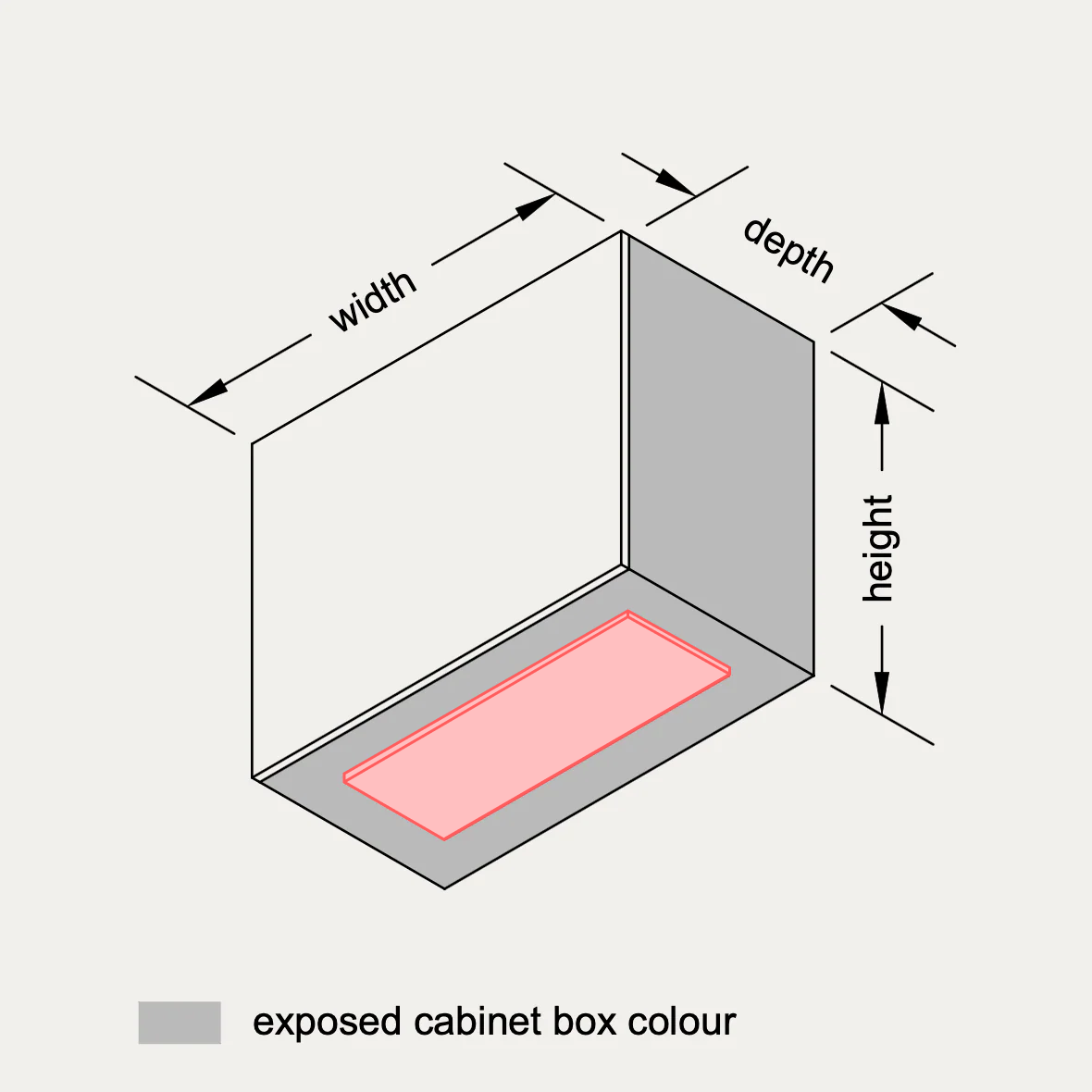 Wall - Hood (Top Hinge)